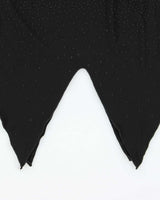 Vintage 1990s Jubi U.S.A Beaded Asymmetric Hem Cami Top - M