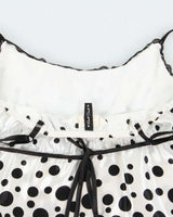 Vintage Y2k 2000s Heart Soul Spotty Polka Dot Satin Cami Top - S