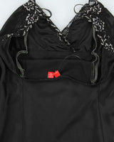 Vintage Y2k 2000s Esprit Satin &amp; Velvet Cami Top - M
