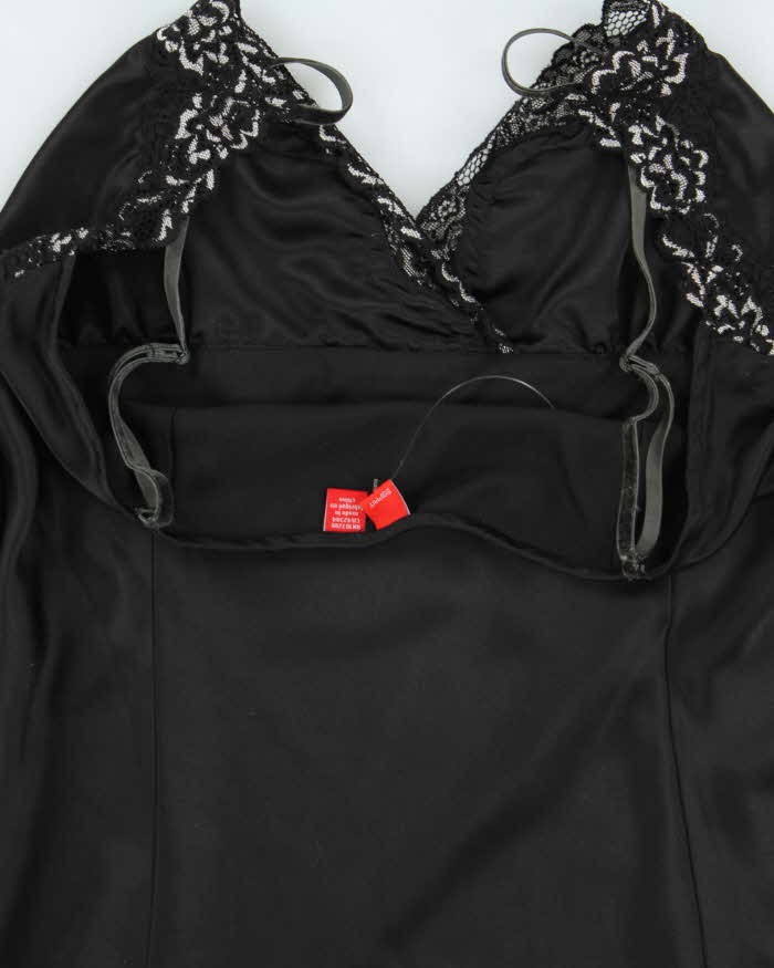 Vintage Y2k 2000s Esprit Satin &amp; Velvet Cami Top - M