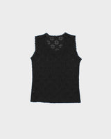 Vintage 2000s Chic Fluer Lacey Top - S