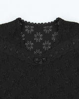 Vintage 2000s Chic Fluer Lacey Top - S