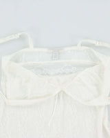 Vintage Y2k 2000s Jacob Lace Cami Top - S