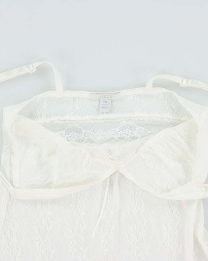 Vintage Y2k 2000s Jacob Lace Cami Top - S