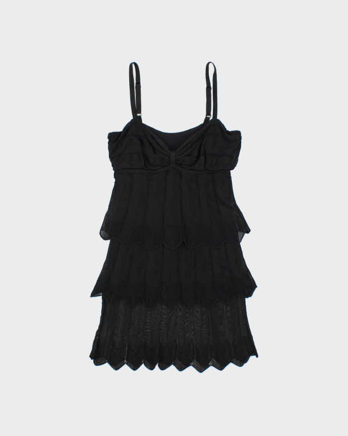 Vintage Y2k 2000s Marciano Knit Tiered Top - S