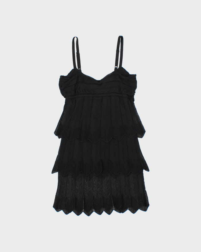 Vintage Y2k 2000s Marciano Knit Tiered Top - S