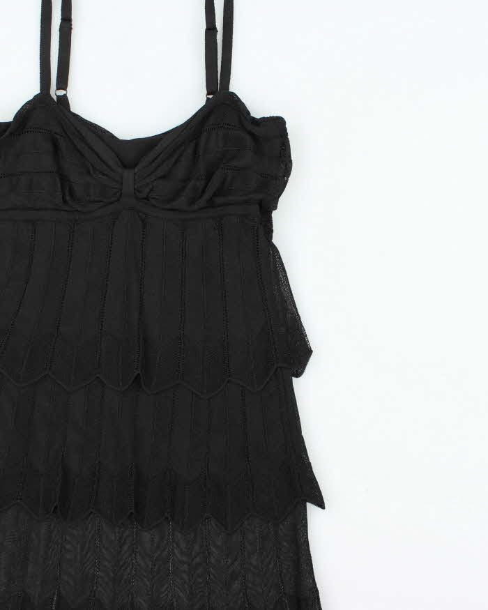 Vintage Y2k 2000s Marciano Knit Tiered Top - S