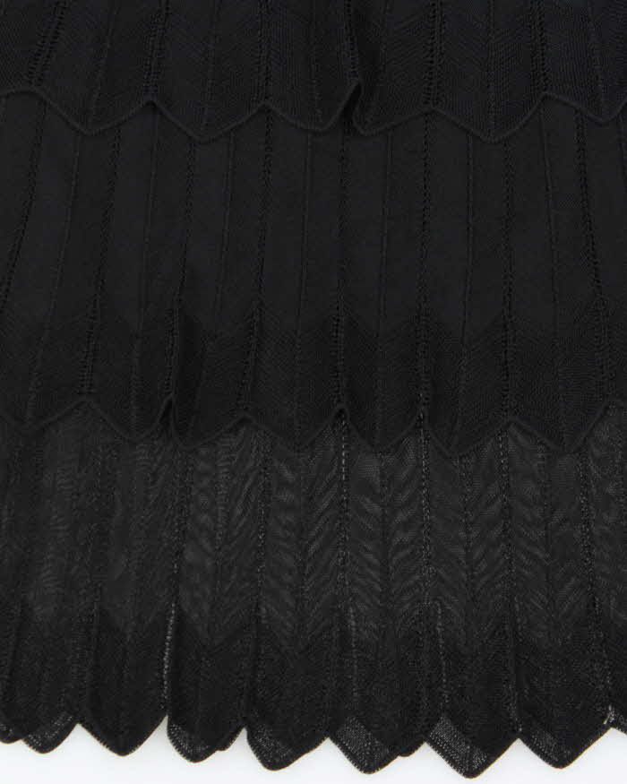Vintage Y2k 2000s Marciano Knit Tiered Top - S