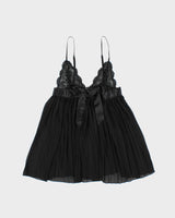 Vintage Y2k 2000s Victoria's Secret Mesh Pleated Crinkle Cami Top - S