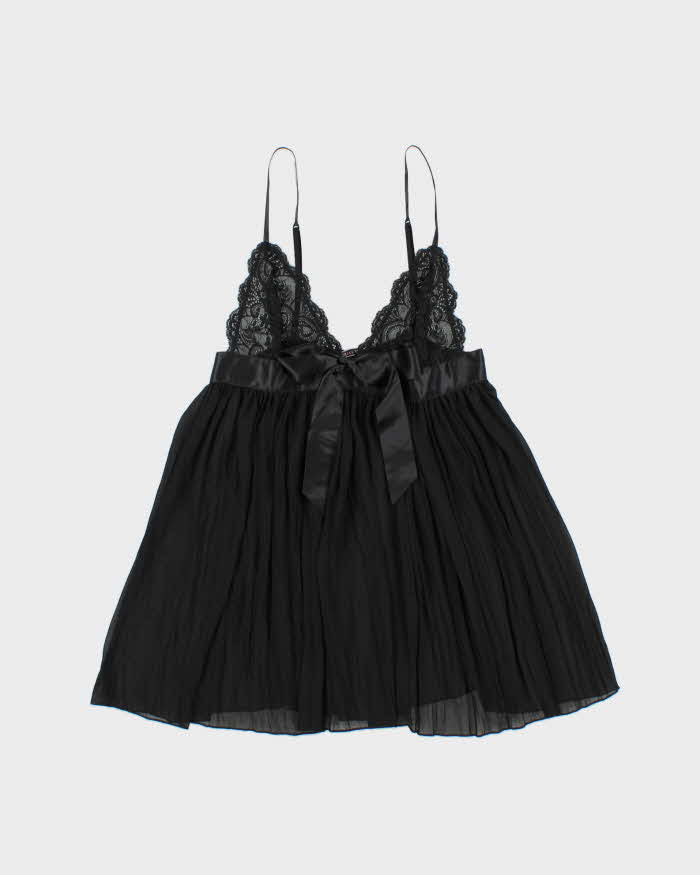 Vintage Y2k 2000s Victoria's Secret Mesh Pleated Crinkle Cami Top - S