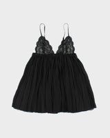 Vintage Y2k 2000s Victoria's Secret Mesh Pleated Crinkle Cami Top - S
