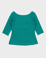 Vintage Y2k 2000s Shelley Klassen Cowl Neck Slinky Top - L
