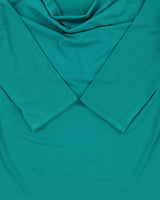 Vintage Y2k 2000s Shelley Klassen Cowl Neck Slinky Top - L