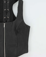 Rokit Originals Leather Corset - S