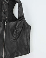 Rokit Originals Leather Corset - L