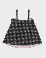 Vintage Y2k 2000s Polka Dot Satin Cami Top - L