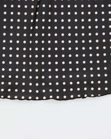 Vintage Y2k 2000s Polka Dot Satin Cami Top - L