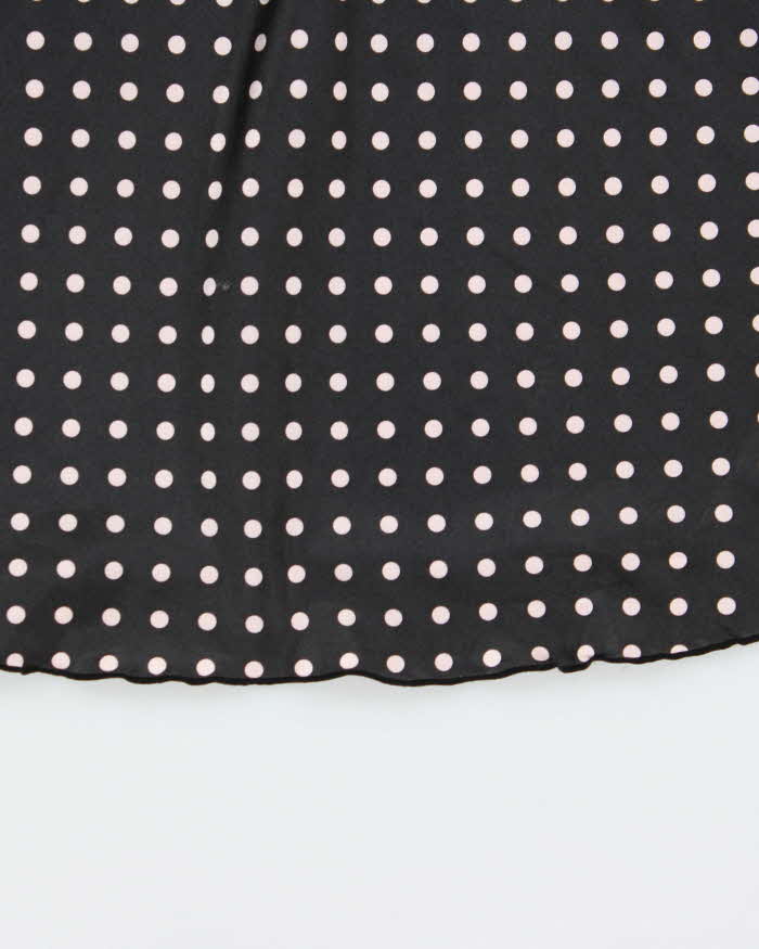 Vintage Y2k 2000s Polka Dot Satin Cami Top - L