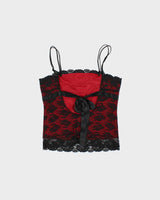 Vintage Y2k 2000s Sentiments Lace Backless Cami Top - M