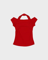 Vintage Y2k 2000s Sirens Halter Neck Cap Sleeve Top - XS