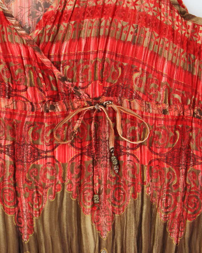 Vintage Y2k 2000s Taifun Collection Crinkle Mesh Top - XL