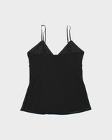 Vintage Y2k 2000s No Boundaries Lined Mesh Cami Top - L