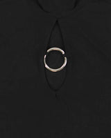 Vintage 1990s Suzie In The City O Ring High Neck Top - M