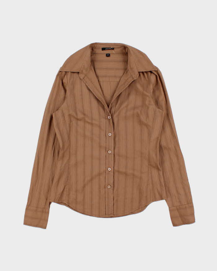 Vintage Y2k 2000s Jacob Long Sleeve Blouse - S