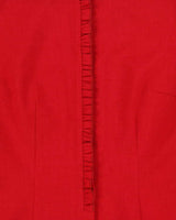 Vintage Royita Peter Pan Collar Cap Sleeve Blouse - M
