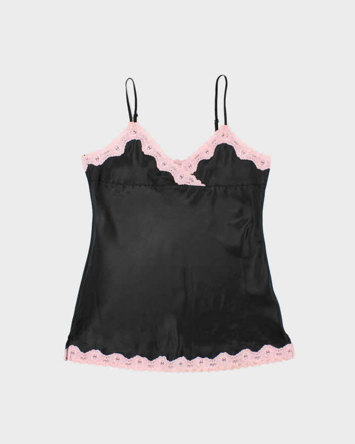 Vintage 1990s One Step Up Satin Cami Top - L