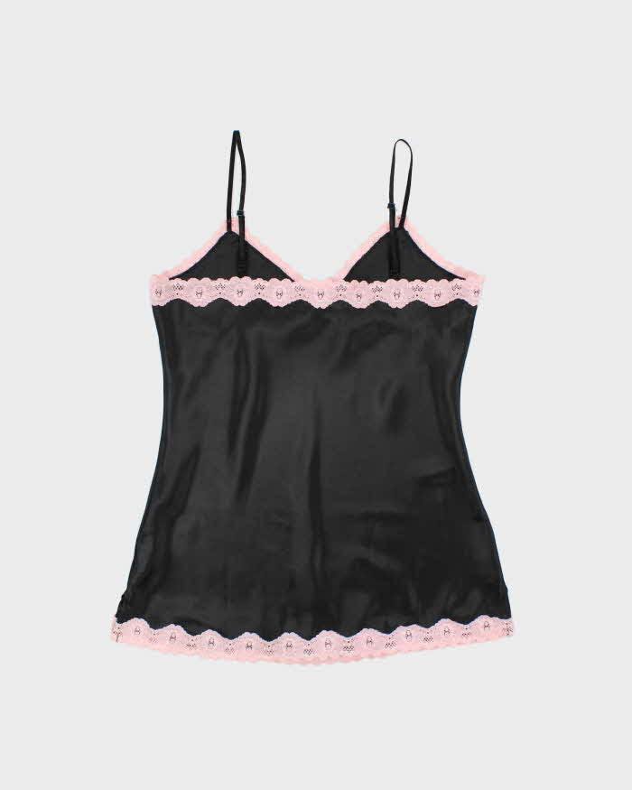Vintage 1990s One Step Up Satin Cami Top - L