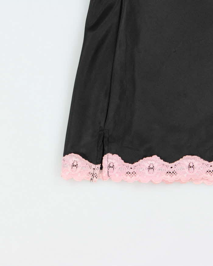 Vintage 1990s One Step Up Satin Cami Top - L