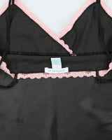 Vintage 1990s One Step Up Satin Cami Top - L