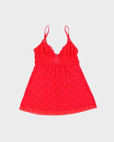 Vintage Y2k 2000s La Senza Neon Lace Cami Top - S