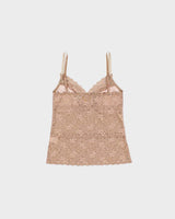Vintage Y2k 2000s Costa Blanca Lace Cami Top - S