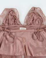Vintage Y2k 2000s La Senza Lace Trim Cami Top - S