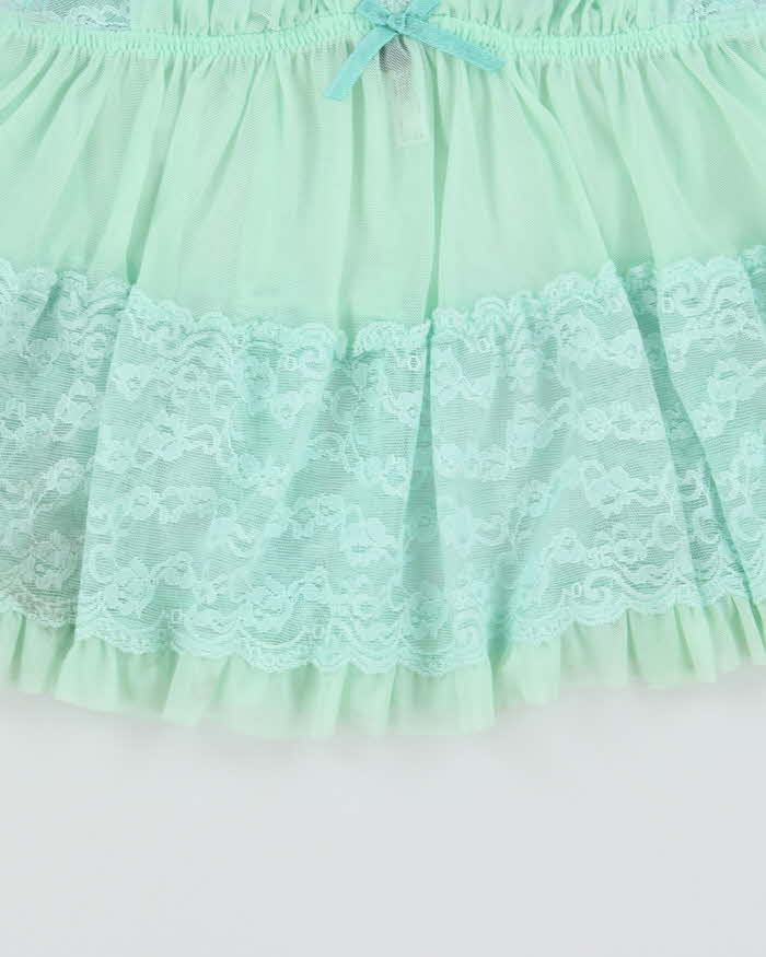 Vintage Y2k 2000s Jacob Lace Floaty Mesh Cami Top - XS