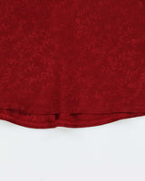 Vintage Y2k 2000s Coquette Lace Off The Shoulder Top - XL