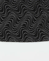 Vintage 1990s Bleeker &amp; McDougal Spotty Polka Dot High Neck Top - M