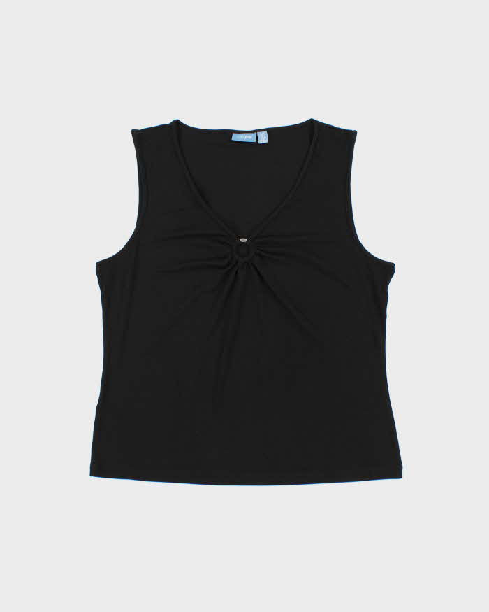 Vintage Y2k 2000s Tres You O Ring Sleeveless Top - L