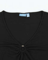 Vintage Y2k 2000s Tres You O Ring Sleeveless Top - L
