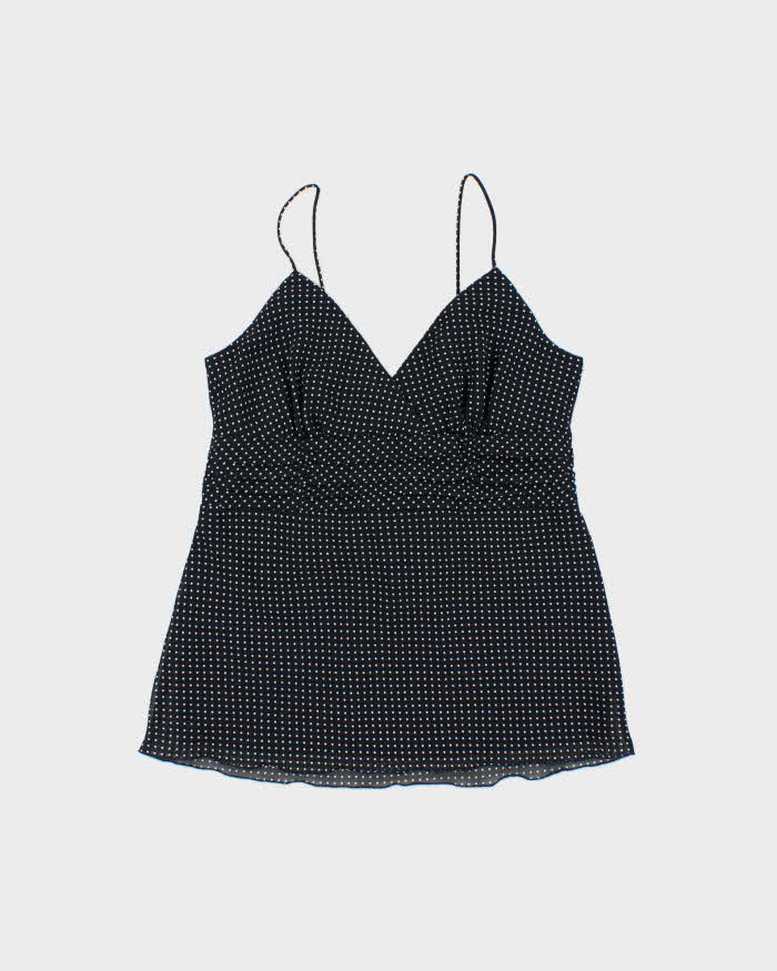 Vintage Y2k 2000s Jessica Polka Dot Floaty Cami Top - M