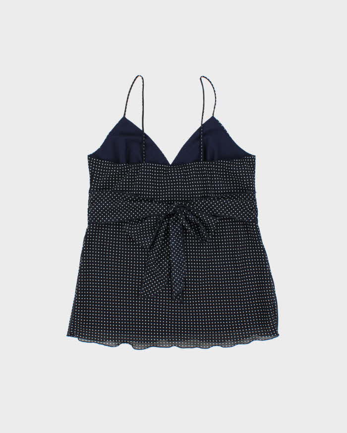 Vintage Y2k 2000s Jessica Polka Dot Floaty Cami Top - M