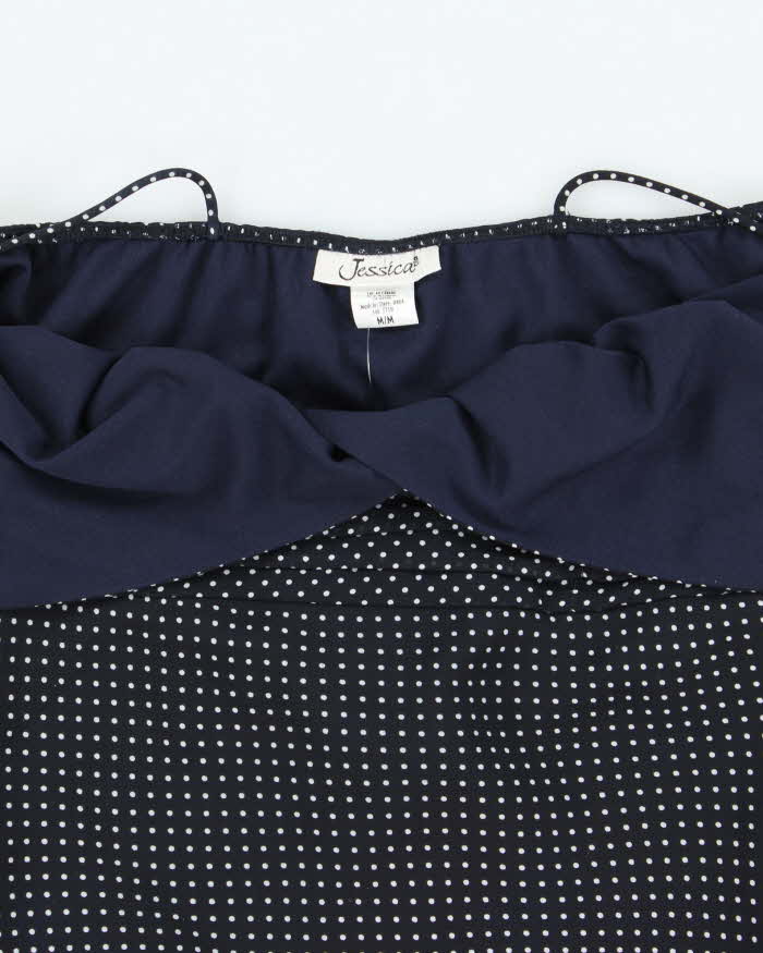 Vintage Y2k 2000s Jessica Polka Dot Floaty Cami Top - M