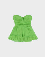 Vintage Y2k 2000s Bebe Strapless Chiffon Floaty Top - S