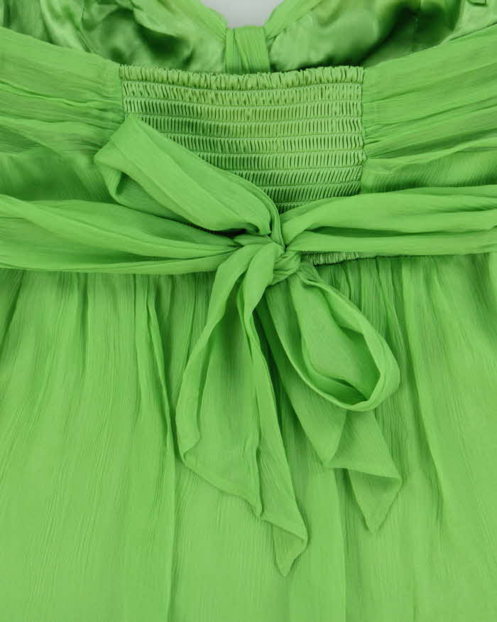Vintage Y2k 2000s Bebe Strapless Chiffon Floaty Top - S