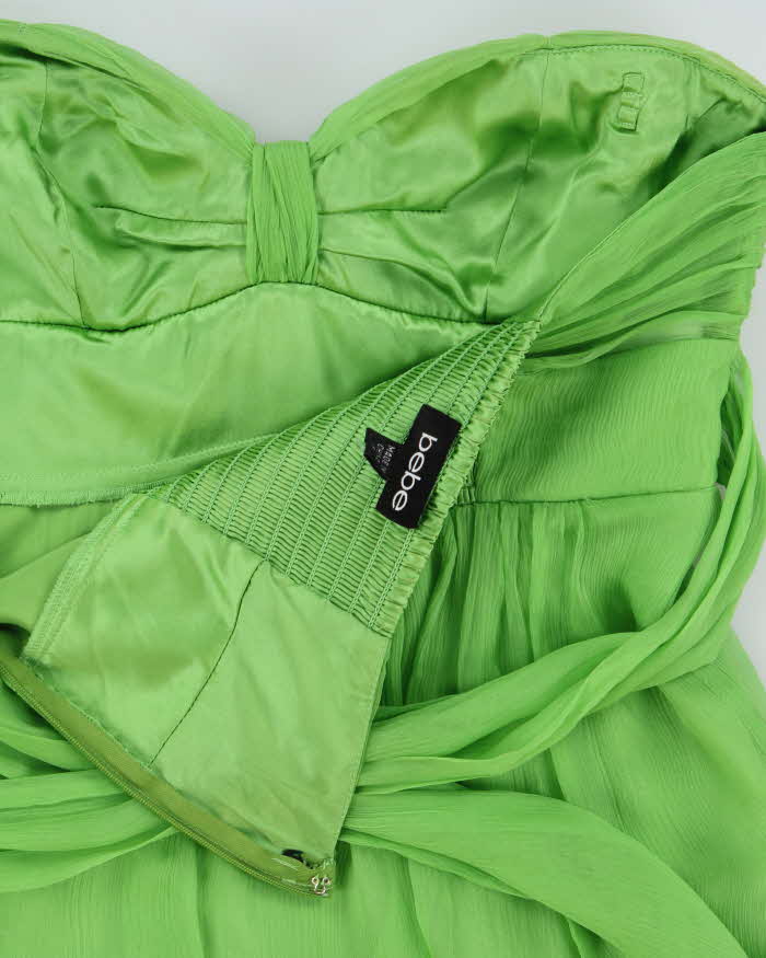 Vintage Y2k 2000s Bebe Strapless Chiffon Floaty Top - S