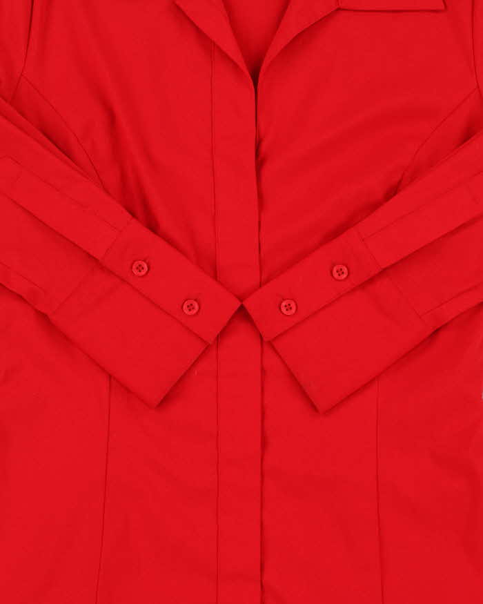 Vintage 2000s Ricki's Zip-up Long Sleeve Blouse - M