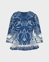 Vintage 2011 Roberto Cavalli Jelly Fish Pattern 3/4 Length Sleeve Top - S