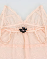 Vintage Y2k 2000s La Senza Lace Babydoll Cami Top - M